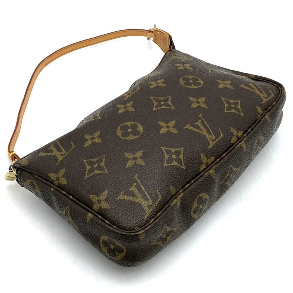 LOUIS VUITTON Brown Monogram Pochette Pouch - Picture 3 of 9